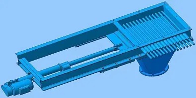 Затвор шиберный 3Ш-650х650-МЭП 