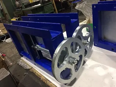 Затвор шиберный 3Ш-650х650-МЭП 